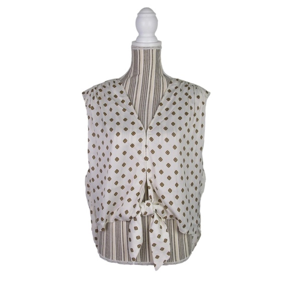 Free People Tops - Free People Mornings In Marrakesh Tie Vest Top